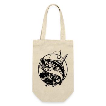 When it bites, it's more fun - Gift Bag for Bottles - nature - Front