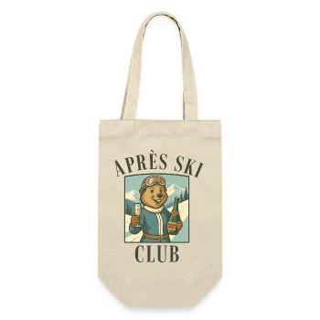 Après Ski Club Marmot Retro Ski Holiday - Sac à bouteille - nature - Devant