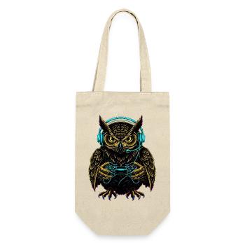Jeux d’animaux Jeux de hibou Drôle de chouette - Sac à bouteille - nature - Devant