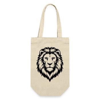 Illustration de lion - Sac à bouteille - nature - Devant