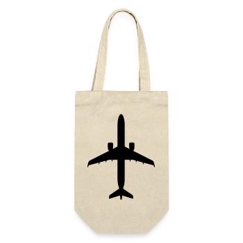 Jet - Geschenkbeutel für Flaschen - Natur - Vorne