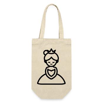 princesse - Sac à bouteille - nature - Devant