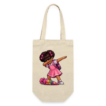 Dabbing ABC shooter Afro - Gift Bag for Bottles - nature - Front