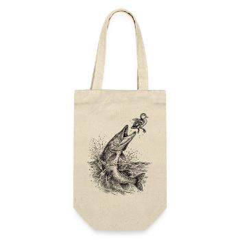 Pike Surface Hunt 2 | Classic Collection - Gift Bag for Bottles - nature - Front