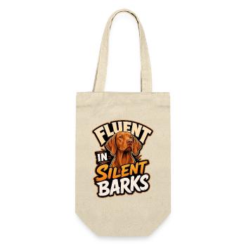 Ungarischer Pointer - Geschenkbeutel für Flaschen - Natur - Vorne