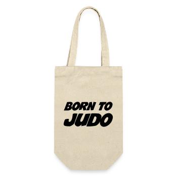 Judo / Judoka / Sport / Kampfkünste / Kampf - Geschenkbeutel für Flaschen - Natur - Vorne
