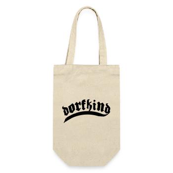 dorfkind dorf dorfi stolz stadt dorf beliebt - Geschenkbeutel für Flaschen - Natur - Vorne