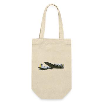 B-17 - Gift Bag for Bottles - nature - Front