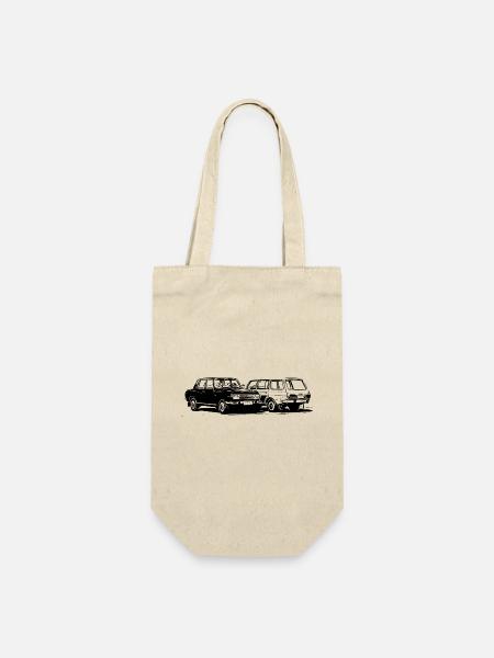 Wartburg P 353 - Geschenkbeutel für Flaschen - Natur