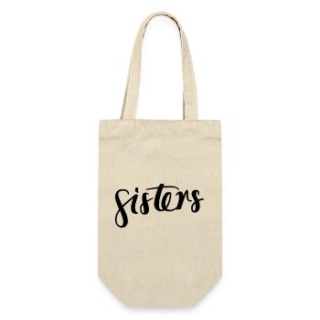 Sisters - Gift Bag for Bottles - nature - Front