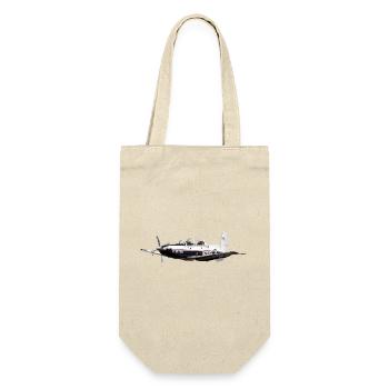 T-6A Texan II - Geschenkbeutel für Flaschen - Natur - Vorne