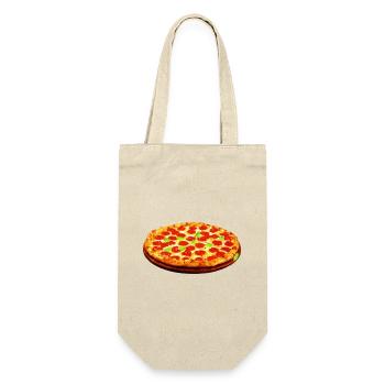 Pizza - Sac à bouteille - nature - Devant