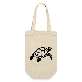 tortoise - Gift Bag for Bottles - nature - Front