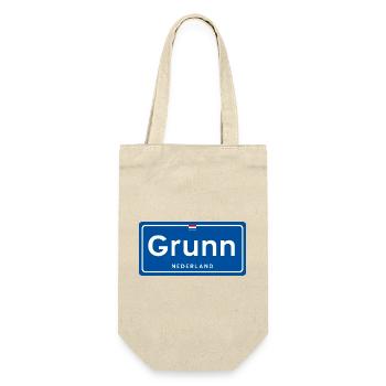 Grunn (Groningen) place name sign - Gift Bag for Bottles - nature - Front