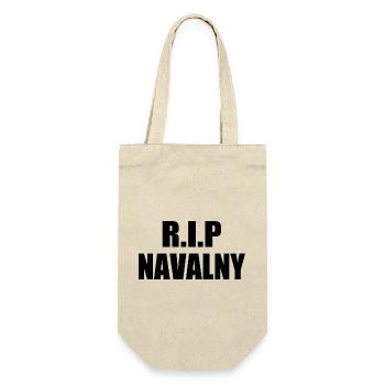 rip alexej nawalny - Gift Bag for Bottles - nature - Front