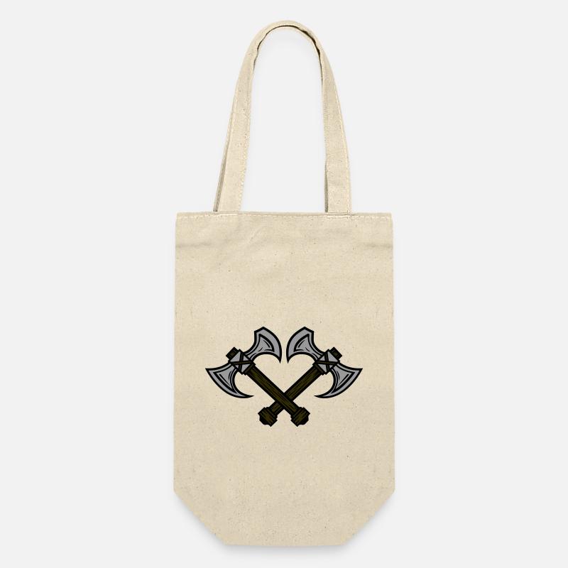 Axe Element - Gift Bag for Bottles - nature