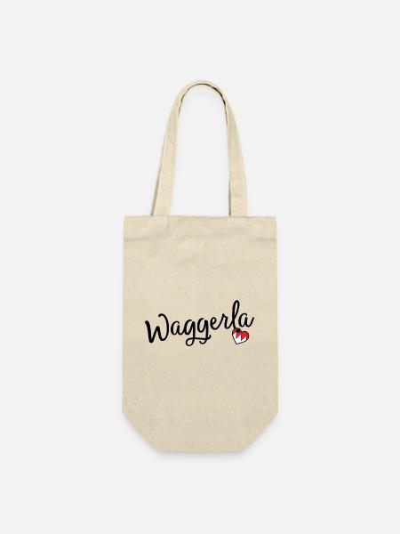Waggerla - Geschenkbeutel für Flaschen - Natur