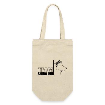 TEAM Shiba Inu Dog Dog Wilsigns - Gift Bag for Bottles - nature - Front