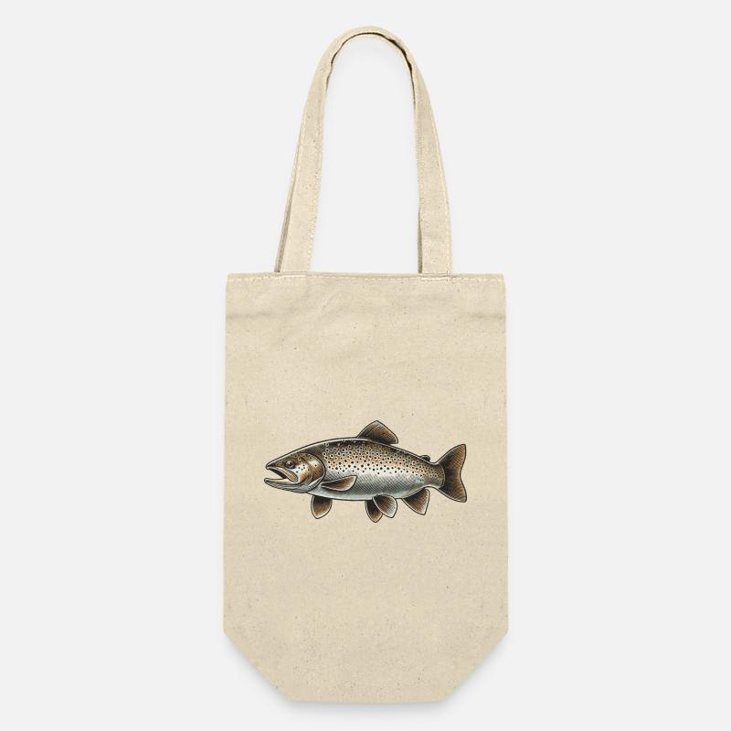 Truite - Sac à bouteille - nature
