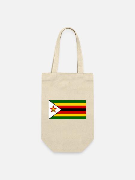 Zimbabwe - Gift Bag for Bottles - nature