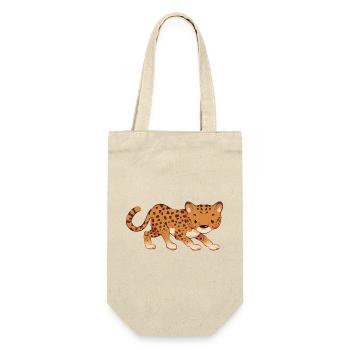 Leopard - Gift Bag for Bottles - nature - Front