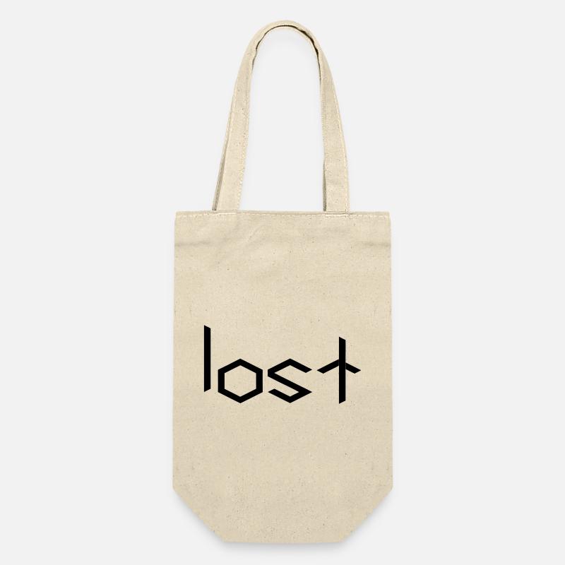 lost - Geschenkbeutel für Flaschen - Natur