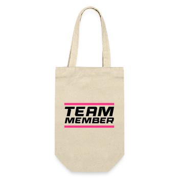 Team Member - Gift Bag for Bottles - nature - Front