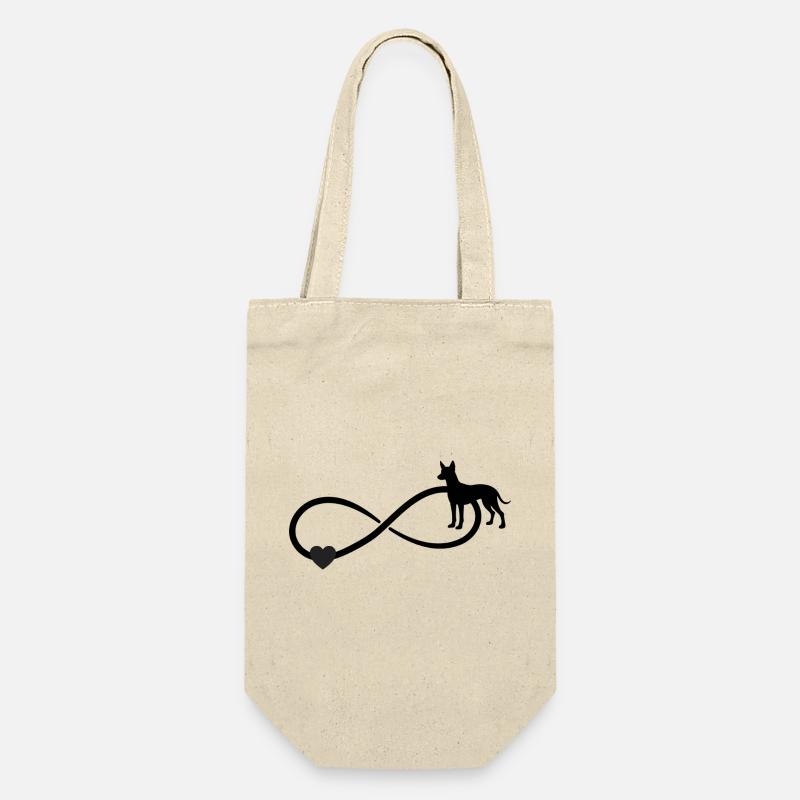 Xoloitzcuintle Infinity - Sac à bouteille - nature