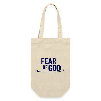 Peur du Typographe en gras y Emblème - Sac à bouteille - nature - Devant