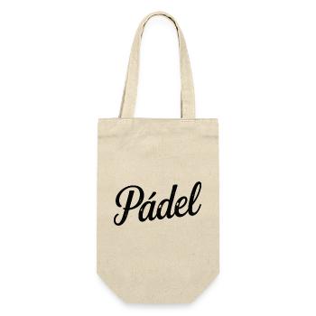 Padel amusant Je ne peux pas j'ai Padel Padelist - Sac à bouteille - nature - Devant