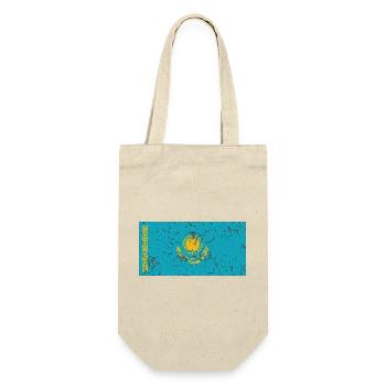 Drapeau du Kazakhstan - Sac à bouteille - nature - Devant
