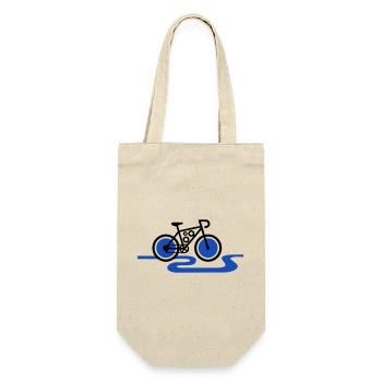 Moteur à engrenages moderne pour vélo électrique - Sac à bouteille - nature - Devant