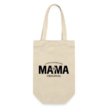Bayerisches Original - Mama - Geschenkbeutel für Flaschen - Natur - Vorne
