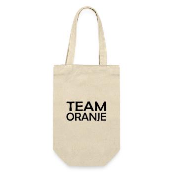 Team Oranje - Nederland - Niederlande Netherlands - Geschenkbeutel für Flaschen - Natur - Vorne