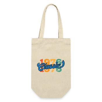 Vintage 1976 - Gift Bag for Bottles - nature - Front