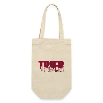 Trier - Skyline - Font - Moselle Rhineland-Palatinate - Gift Bag for Bottles - nature - Front
