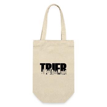 Trier - Skyline - Font - Moselle Rhineland-Palatinate - Gift Bag for Bottles - nature - Front
