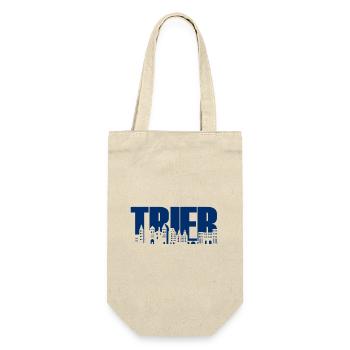 Trier - Skyline - Font - Moselle Rhineland-Palatinate - Gift Bag for Bottles - nature - Front