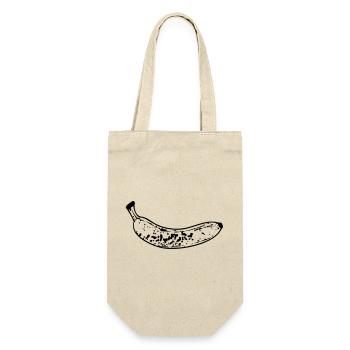 banana - Gift Bag for Bottles - nature - Front