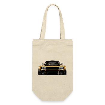 PROJECT No.001 – Master Hero | Premium Automotive - Gift Bag for Bottles - nature - Front