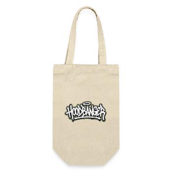 Hoodbanger Handwriting Graffiti - Gift Bag for Bottles - nature - Front