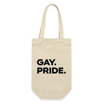 GAY Pride | LGBT | L’amour au lieu de la haine - Sac à bouteille - nature - Devant