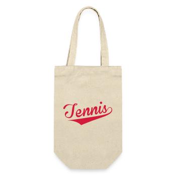 Tennis - Sport - Ball - Player - Game - Sportsman - Gift Bag for Bottles - nature - Front