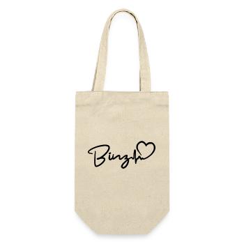 Binz heartbeat Baltic Sea seaside resort Binz - Gift Bag for Bottles - nature - Front
