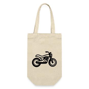 Motorcycle - Gift Bag for Bottles - nature - Front