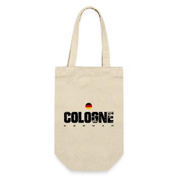German Flag Crest Circle - Gift Bag for Bottles - nature - Front