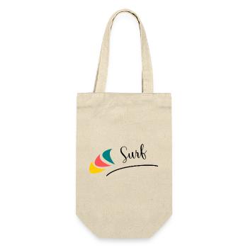 HOLIDAY. HAPPY HOLIDAYS. MISTRESS. MASTER. TEACHER - Gift Bag for Bottles - nature - Front