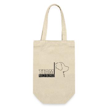 TEAM Leonberger Dog Dog Wilsigns - Gift Bag for Bottles - nature - Front