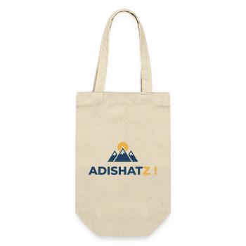 ADISHATZ! - Geschenkbeutel für Flaschen - Natur - Vorne