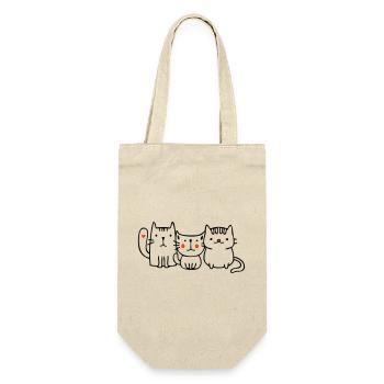 three little cats - Gift Bag for Bottles - nature - Front